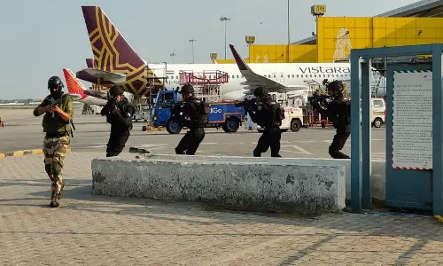 CISF Conducts Counter-Terrorist Mock Exercise at Delhi Airport