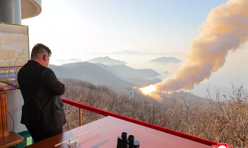 North Korea Conducts Engine Test for Missile Capable of Targeting US Mainland