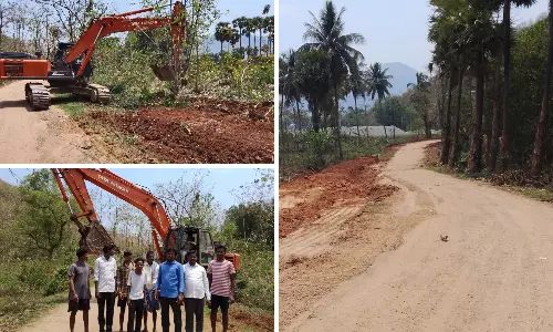 Road Work Begins 11 Months After Launch in Tribal Area