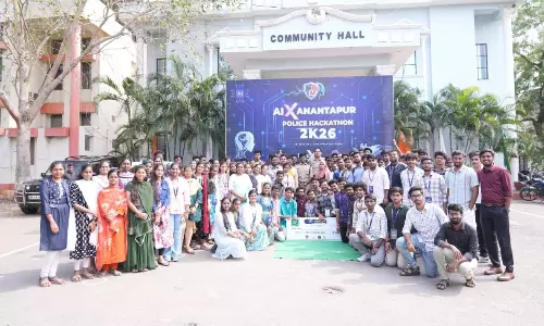 Students Provide Solutions to Anantapur Police Top Brass at AI Hackathon 2026