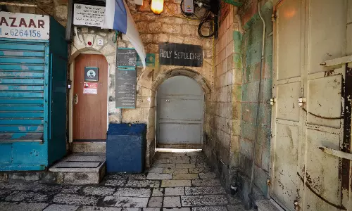 Israel Blocks Catholic Palm Sunday Mass in Jerusalem Church