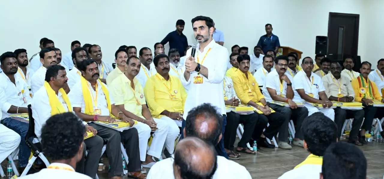 Local Polls Likely Soon, Says Lokesh Local Polls Likely Soon, Says Lokesh