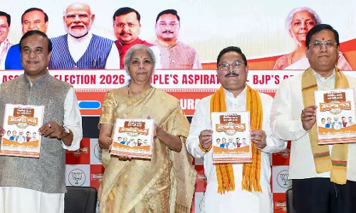 Assam Polls: BJP Promises ₹5 Lakh Cr Investment, Indigenous Protection