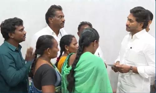 Jagan Assures Legal Support to Victims of Political Violence in Gurazala