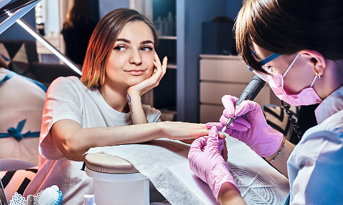 Women Nail It Right With Protest Fingers Women Nail It Right With Protest Fingers