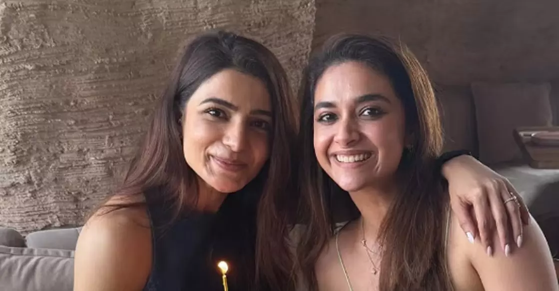 Samantha Reveals a Different Side of Keerthy Suresh Samantha Reveals a Different Side of Keerthy Suresh