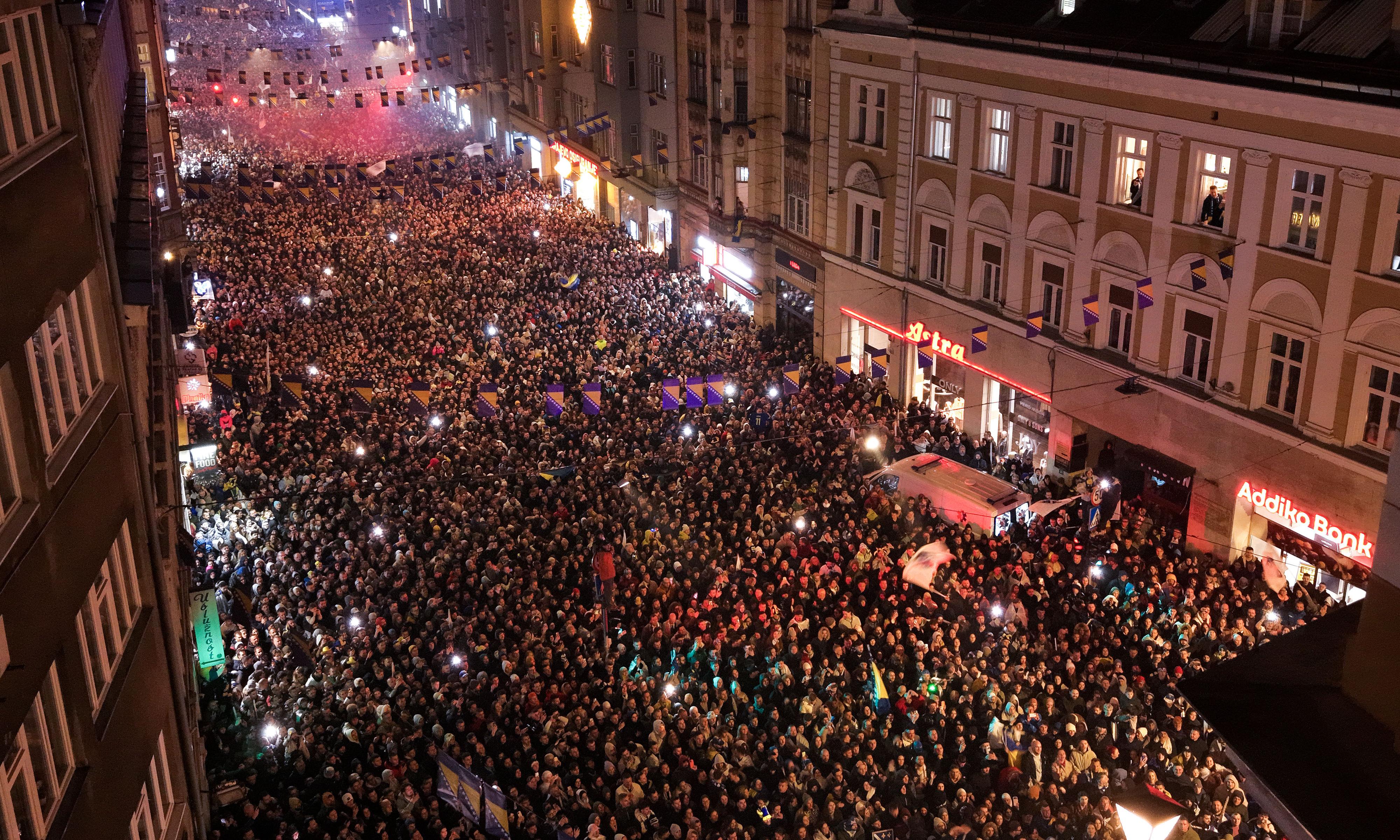 'Indescribable': Bosnia Jubilant After Securing FIFA World Cup Return