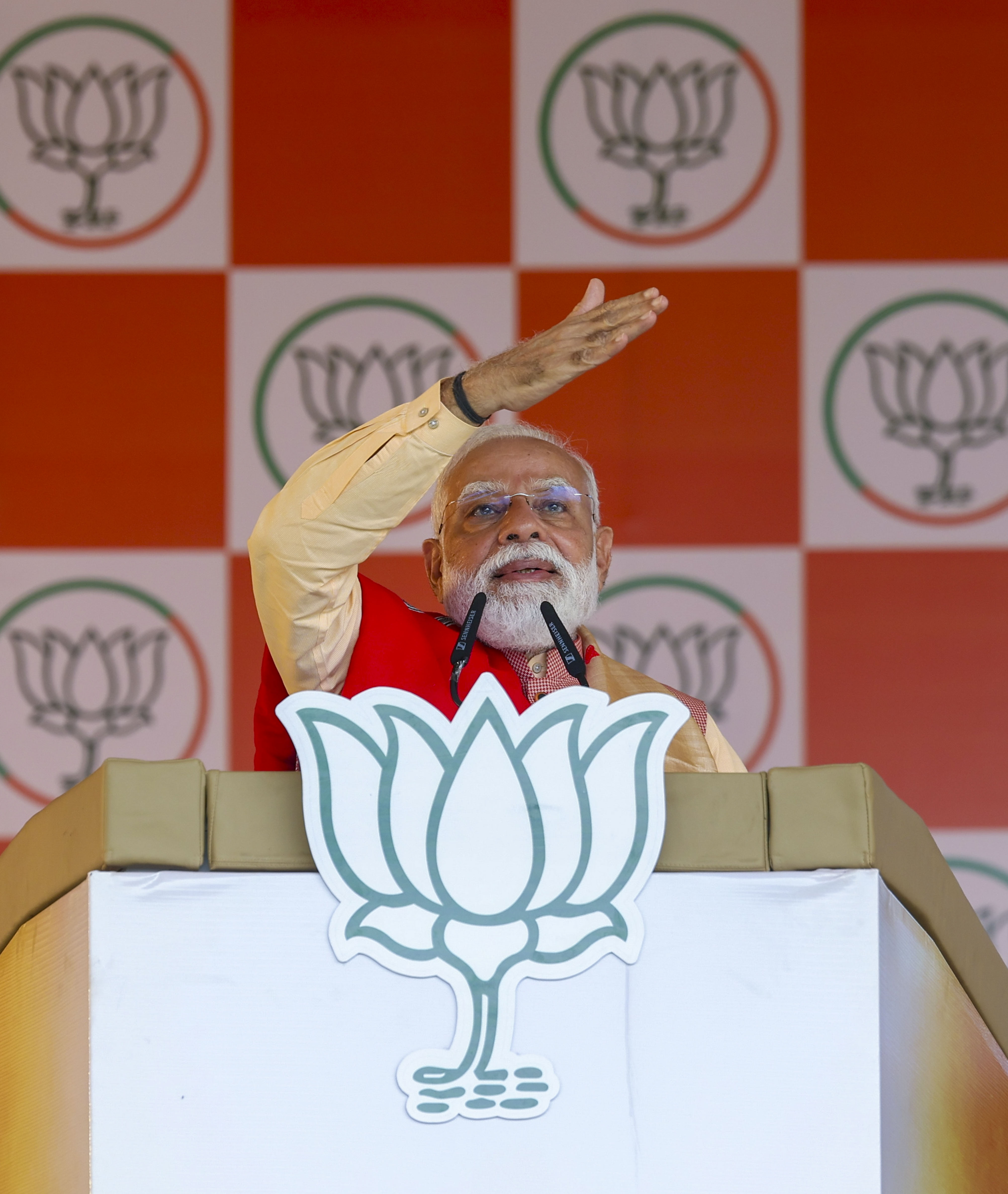 PM Modi Bats For BJP Hat-Trick In Assam