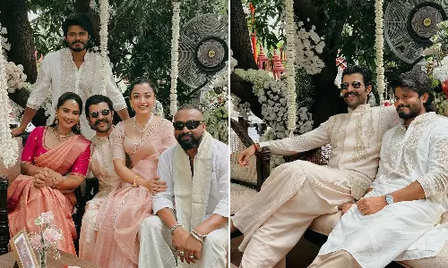 Wedding Guest Goals: Rashmika Mandanna and Vijay Deverakonda’s Cozy Moment