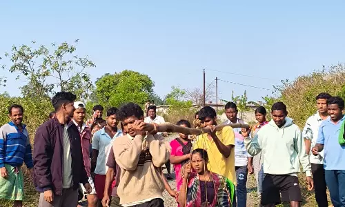 Tribal Pregnant Woman Carried On Doli In ASR District