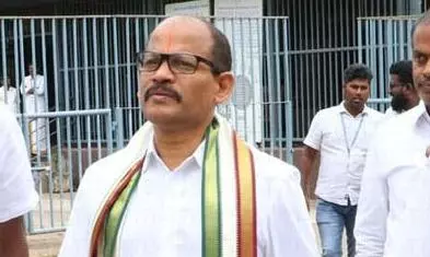 Thousands Trek to Tumburu Theertham in Seshachala Hills