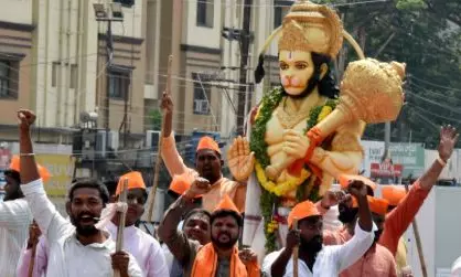 Hanuman Jayanti Festivities Grip Telangana; Special Prayers, Rallies Held