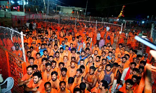 Massive Turnout for Hanuman Jayanti at Kondagattu
