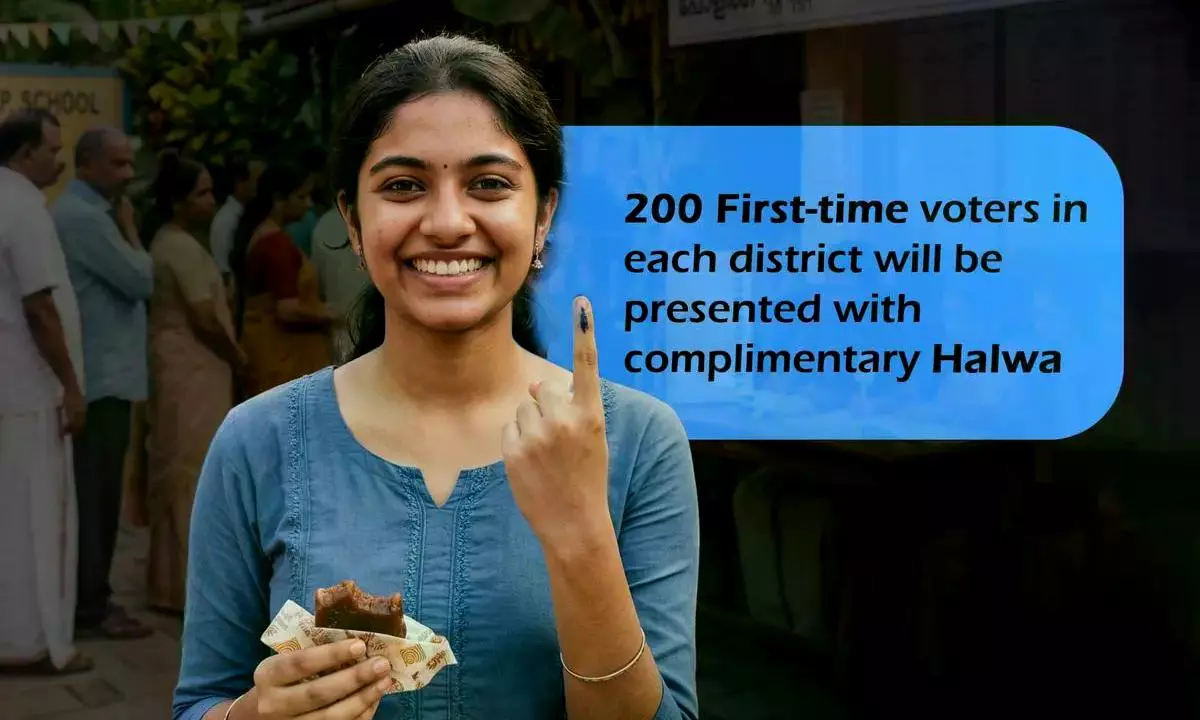 EC Offers Free Rides, Halwa to Boost Youth Voting in Kerala EC Offers Free Rides, Halwa to Boost Youth Voting in Kerala