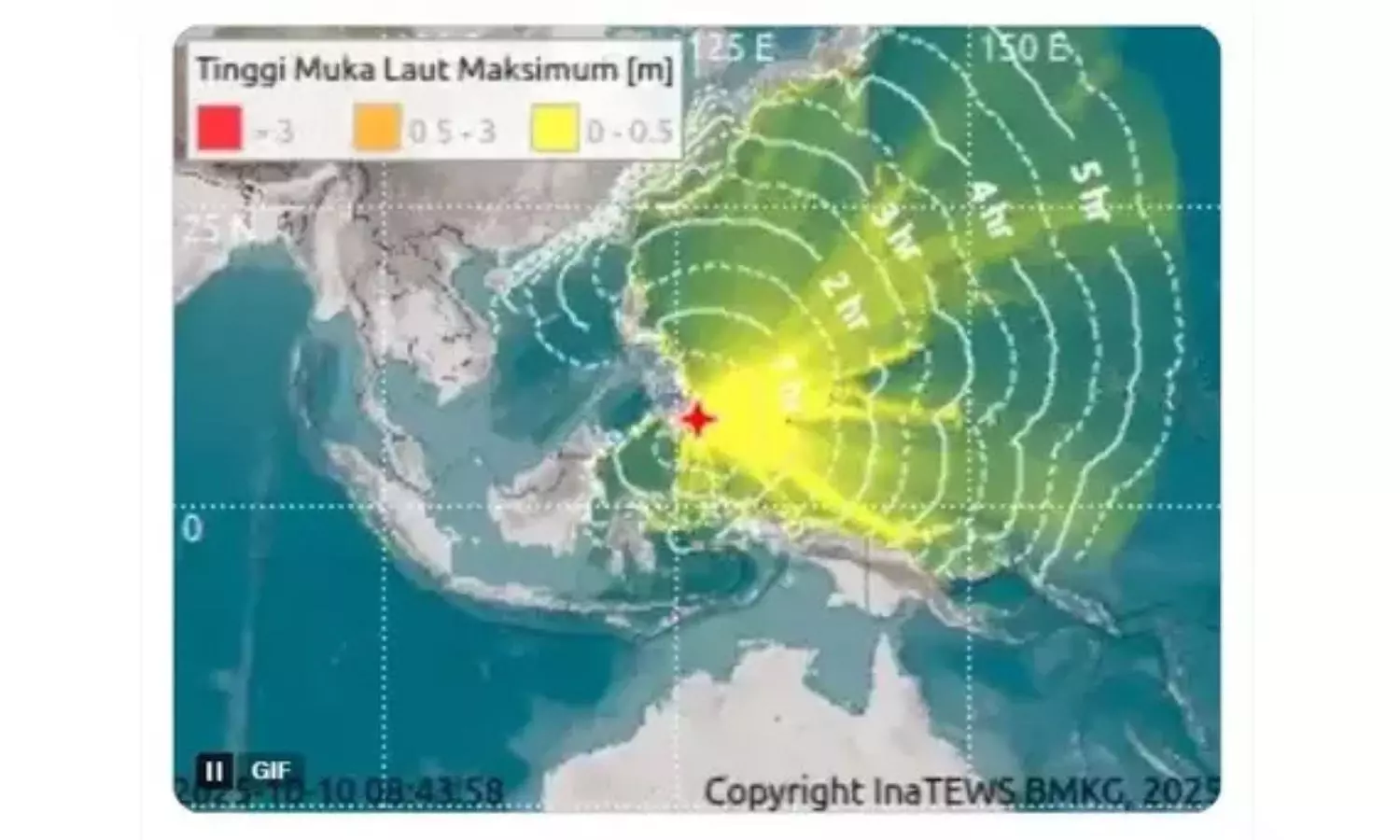 Magnitude 6.0 Earthquake Strikes Off North Indonesia: USGS