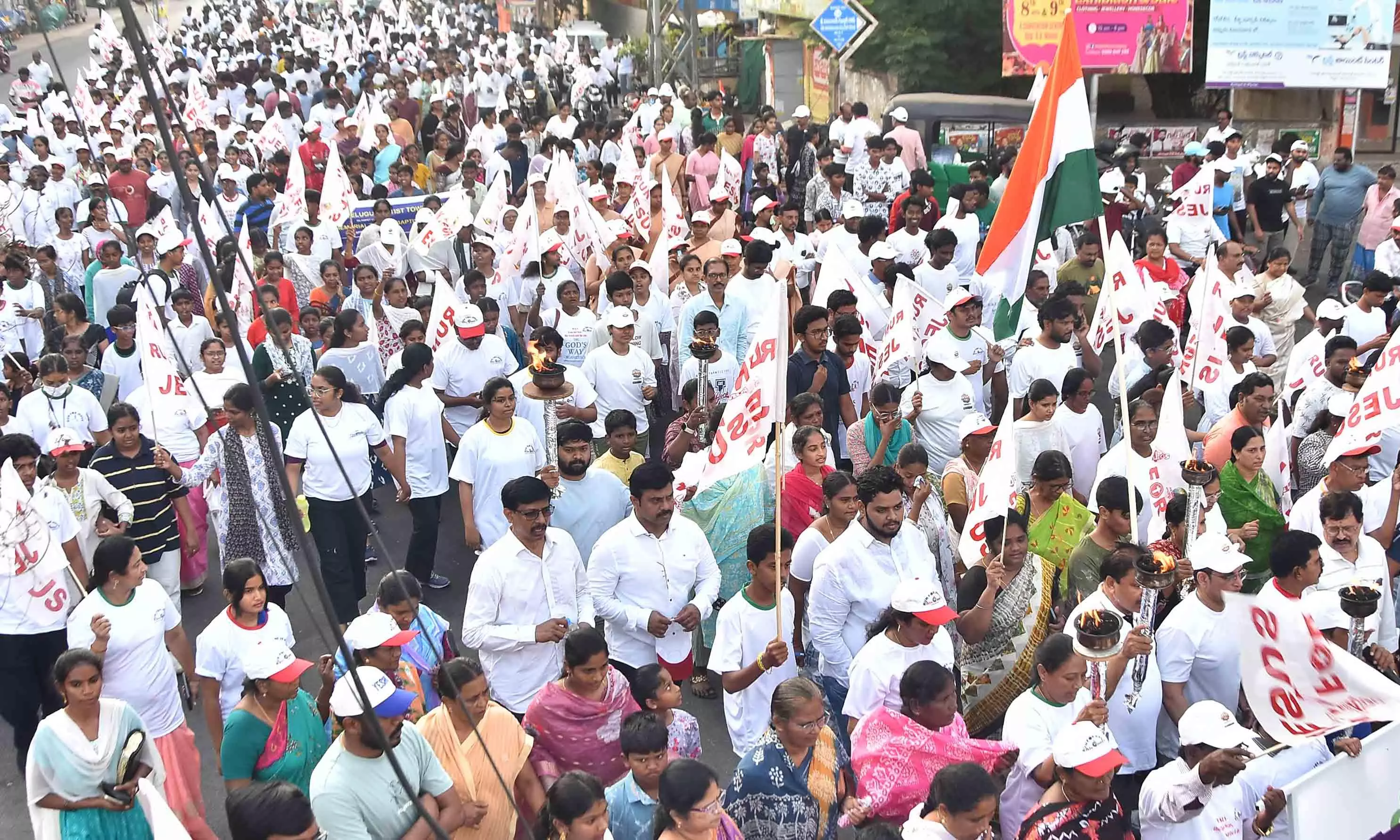 ‘Run For Jesus’ Rally Draws Thousands In Vijayawada
