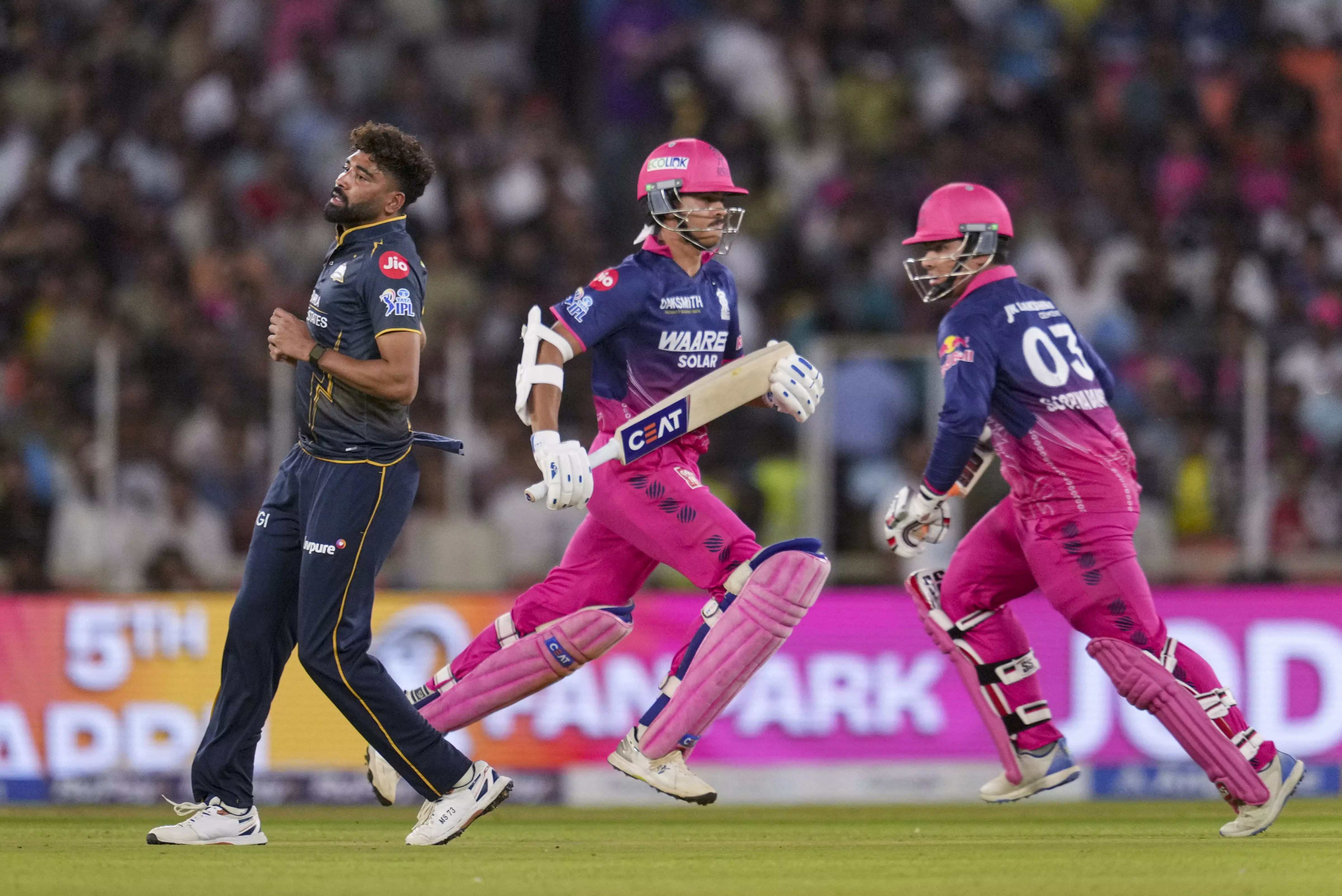 IPL 2026 Live GT Vs RR: RR 136/3 IPL 2026 Live GT Vs RR: RR 136/3