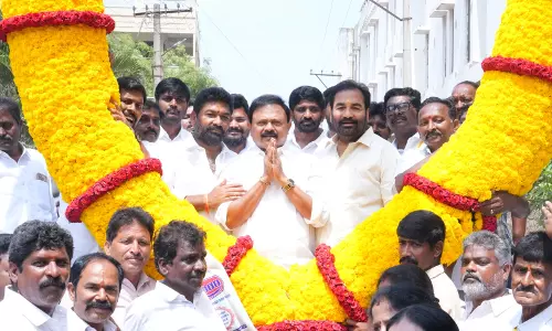 Sridhar Reddy Targets Jagan, Highlights Development Works in Nellore Rural Sridhar Reddy Targets Jagan, Highlights Development Works in Nellore Rural