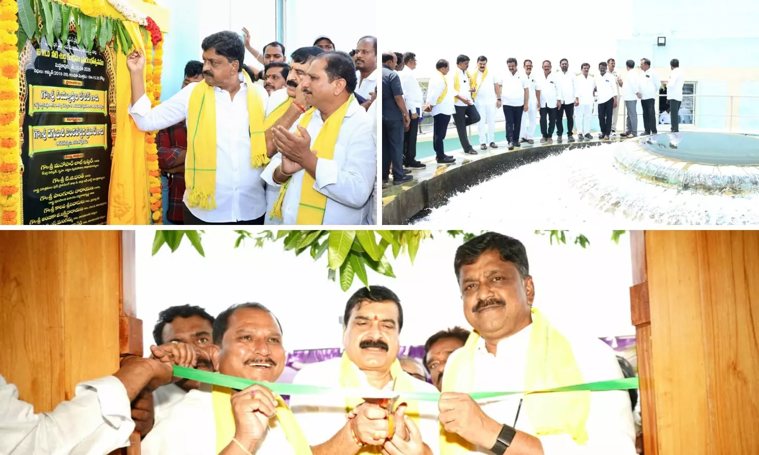 16 MLD Water Treatment Plant Inaugurated in Anantapur 16 MLD Water Treatment Plant Inaugurated in Anantapur