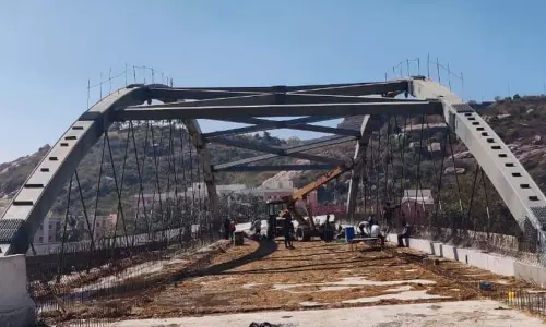 Telangana’s First Network Arch Bridge At Yadagirigutta To Be Launched By June-end