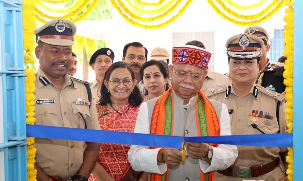 Governor Launches De-Addiction Centre At Cherlapalli Jail Governor Launches De-Addiction Centre At Cherlapalli Jail