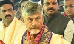 Naidu Hits Out at Jagan over Corruption Allegations on Amaravati Works Naidu Hits Out at Jagan over Corruption Allegations on Amaravati Works