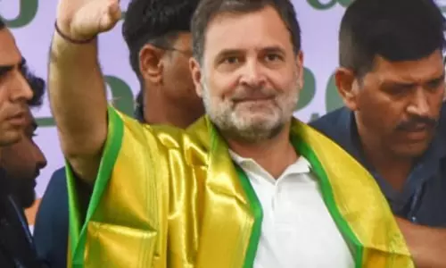 Rahul Promises Monthly Rs 2k For Jobless Pondy Youth, 30k New Jobs Rahul Promises Monthly Rs 2k For Jobless Pondy Youth, 30k New Jobs