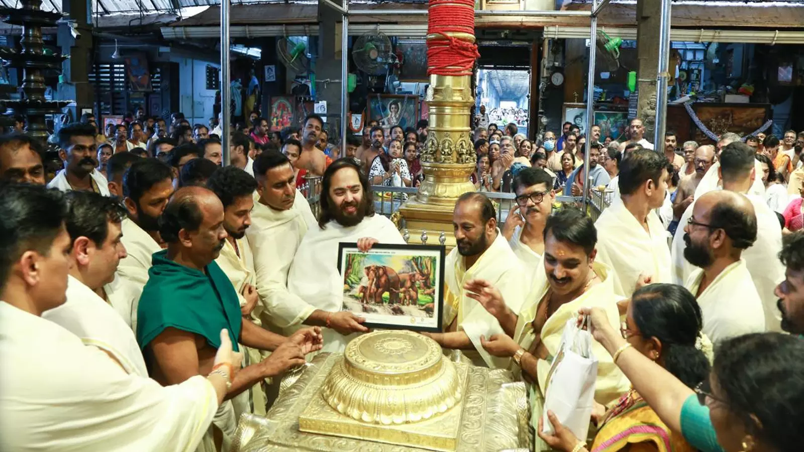 Anant Ambani Donates For Kerala Temples Renovation & Guruvayur Elephant Welfare Anant Ambani Donates For Kerala Temples Renovation & Guruvayur Elephant Welfare