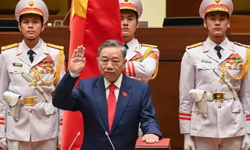 Vietnam Elects Communist Party Chief As President Vietnam Elects Communist Party Chief As President