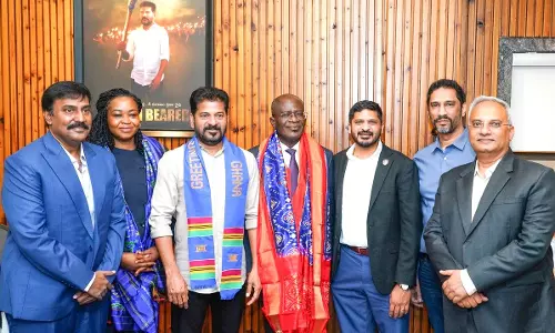 Ghana High Commissioner Obiri-Danso Meets Revanth Reddy Ghana High Commissioner Obiri-Danso Meets Revanth Reddy