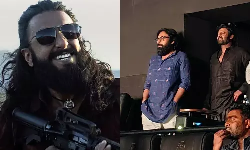Prabhas, Sandeep Reddy Vanga Watch Ranveer Singhs ‘Dhurandhar 2’