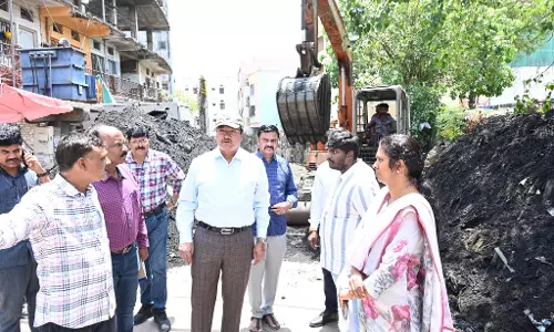 Ranganath Orders Removal of Silt from Drains Ranganath Orders Removal of Silt from Drains