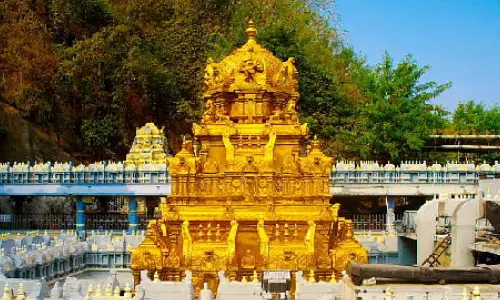 Massive Rush for Surya Upasana at Durga Temple