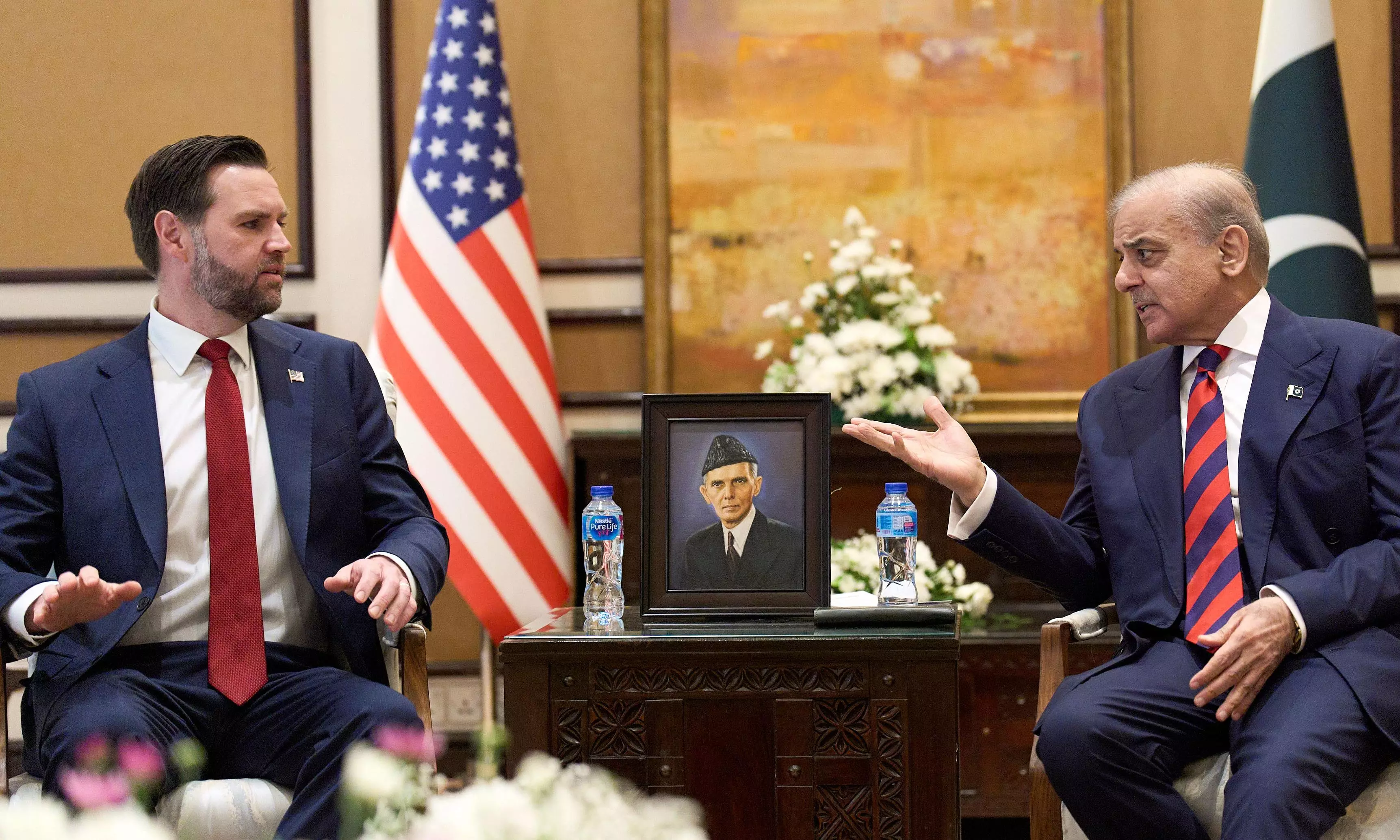 US, Iranian Officials Hold Direct Talks in Islamabad on Ceasefire US, Iranian Officials Hold Direct Talks in Islamabad on Ceasefire