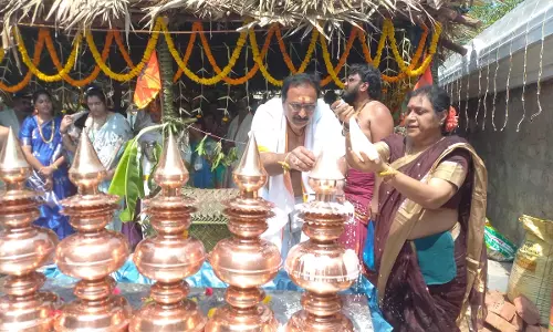 Grand Rituals Mark Rajagopuram Consecration At Brahmeswara Temple Grand Rituals Mark Rajagopuram Consecration At Brahmeswara Temple