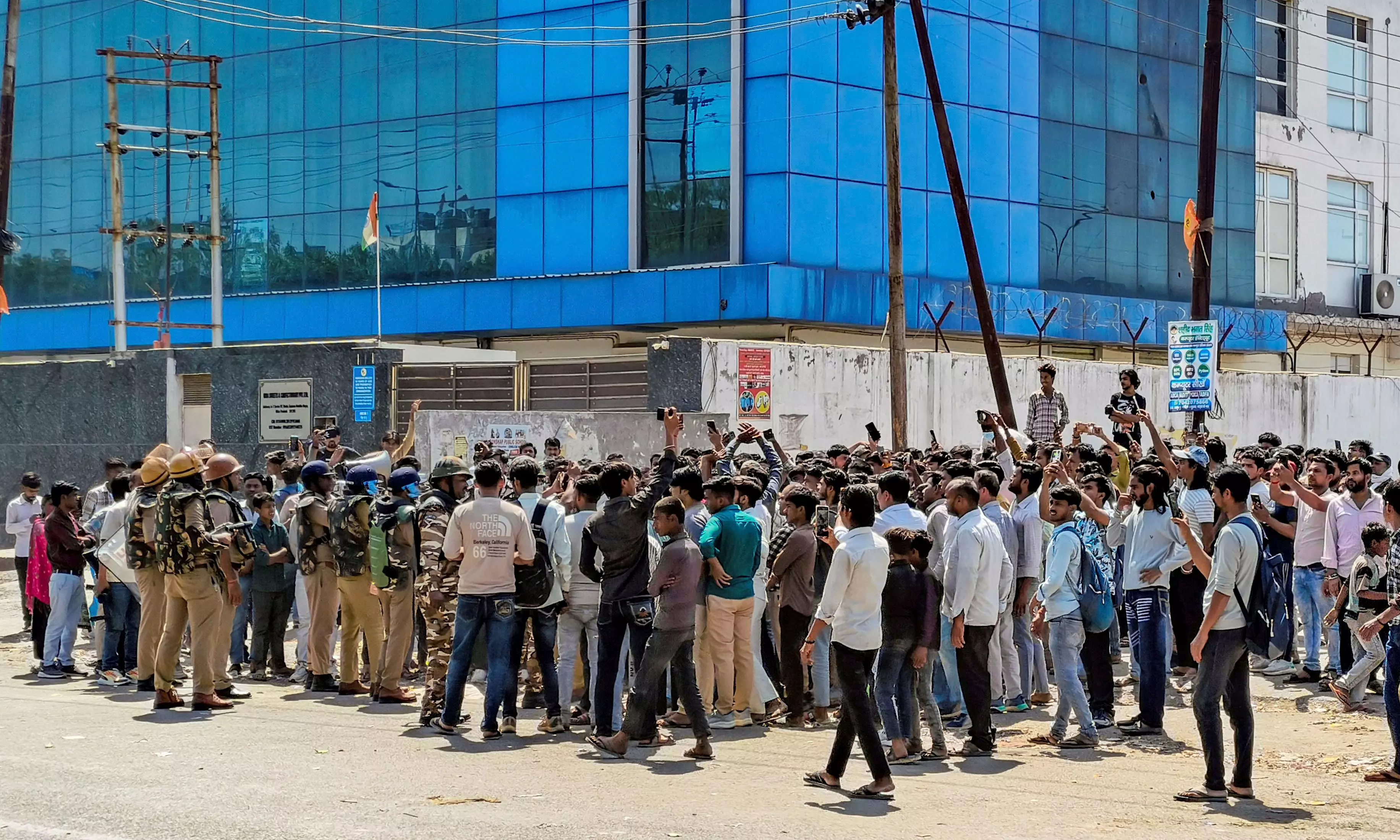 Massive Traffic Jams As Noida Workers' Protest Turns Violent; 200 Detained