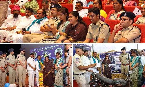 Warangal Launches ‘Arrive-Alive’ Road Safety Awareness Week Under Praja Palana Programme