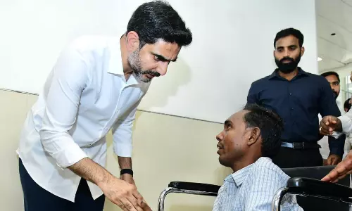 Lokesh Promises Swift Solutions at His 88th Praja Darbar Lokesh Promises Swift Solutions at His 88th Praja Darbar