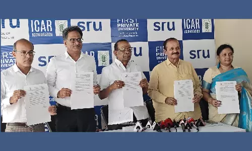 SR University Secures ICAR Accreditation For Agriculture Programmes SR University Secures ICAR Accreditation For Agriculture Programmes