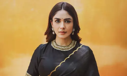 Mrunal Thakur Faces Backlash Over Glamorous Hindi Film Poster Mrunal Thakur Faces Backlash Over Glamorous Hindi Film Poster