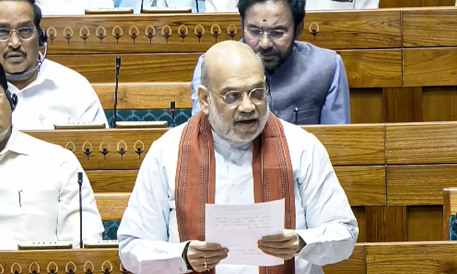 Heated Clash in LS as Opp Protests Delimitation, Amendment Bills