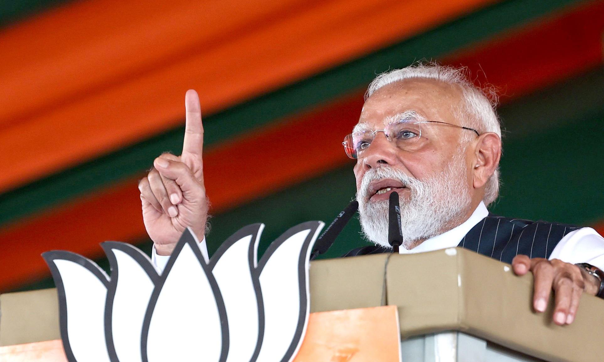 Last Chance to Surrender Before April 29: PM Warns TMC 'Goons at West Bengal Rally