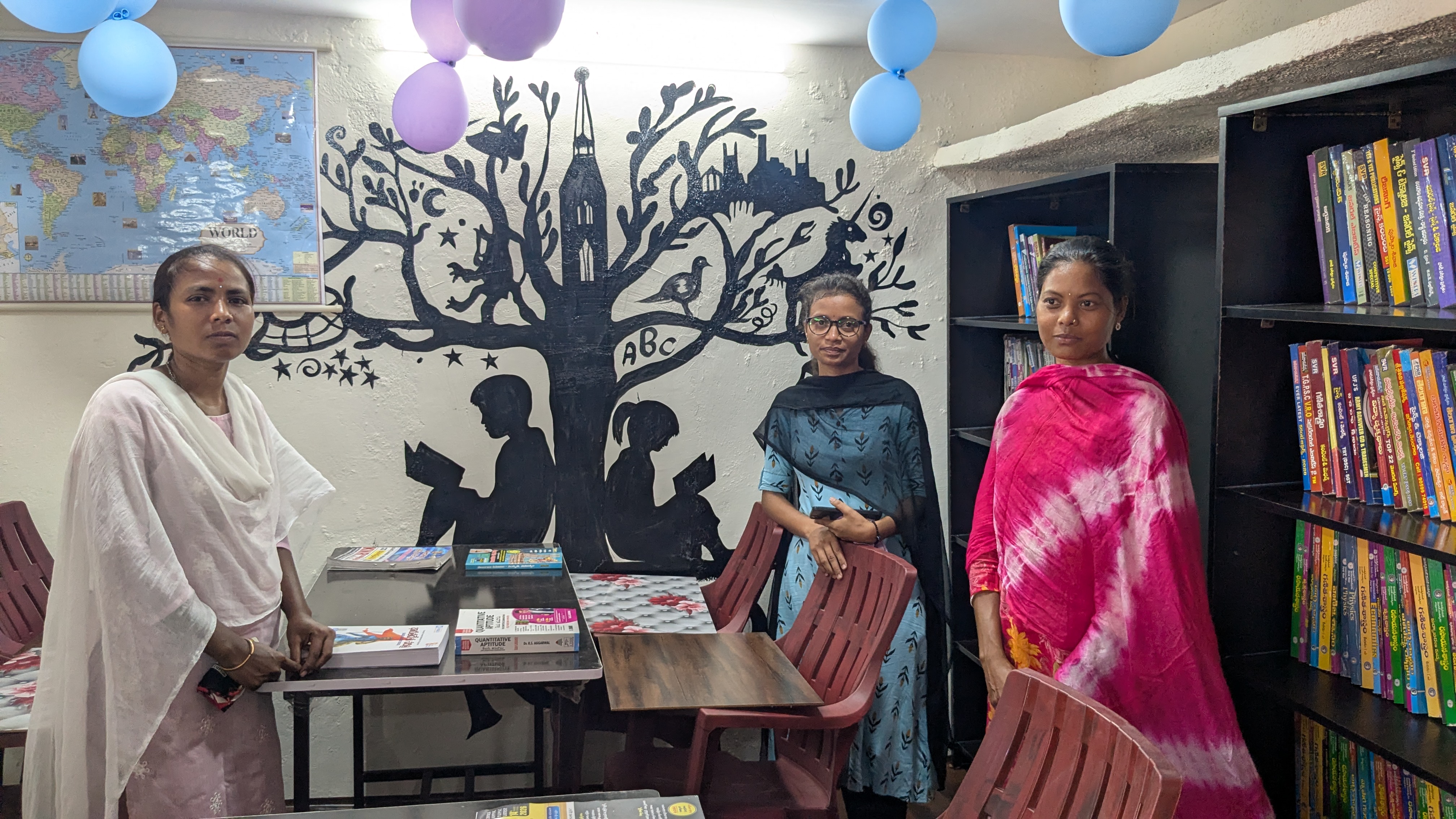 Old Asifabad Police Station Converted Into A Library For Adivasi Students