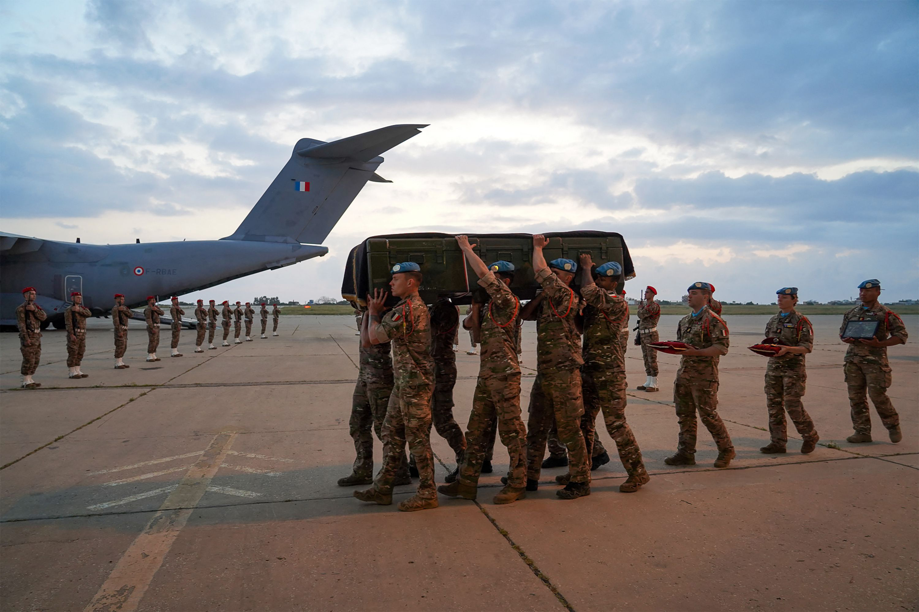 UNIFIL Pays Tribute to French Peacekeeper Killed in Lebanon, Repatriates Remains to France