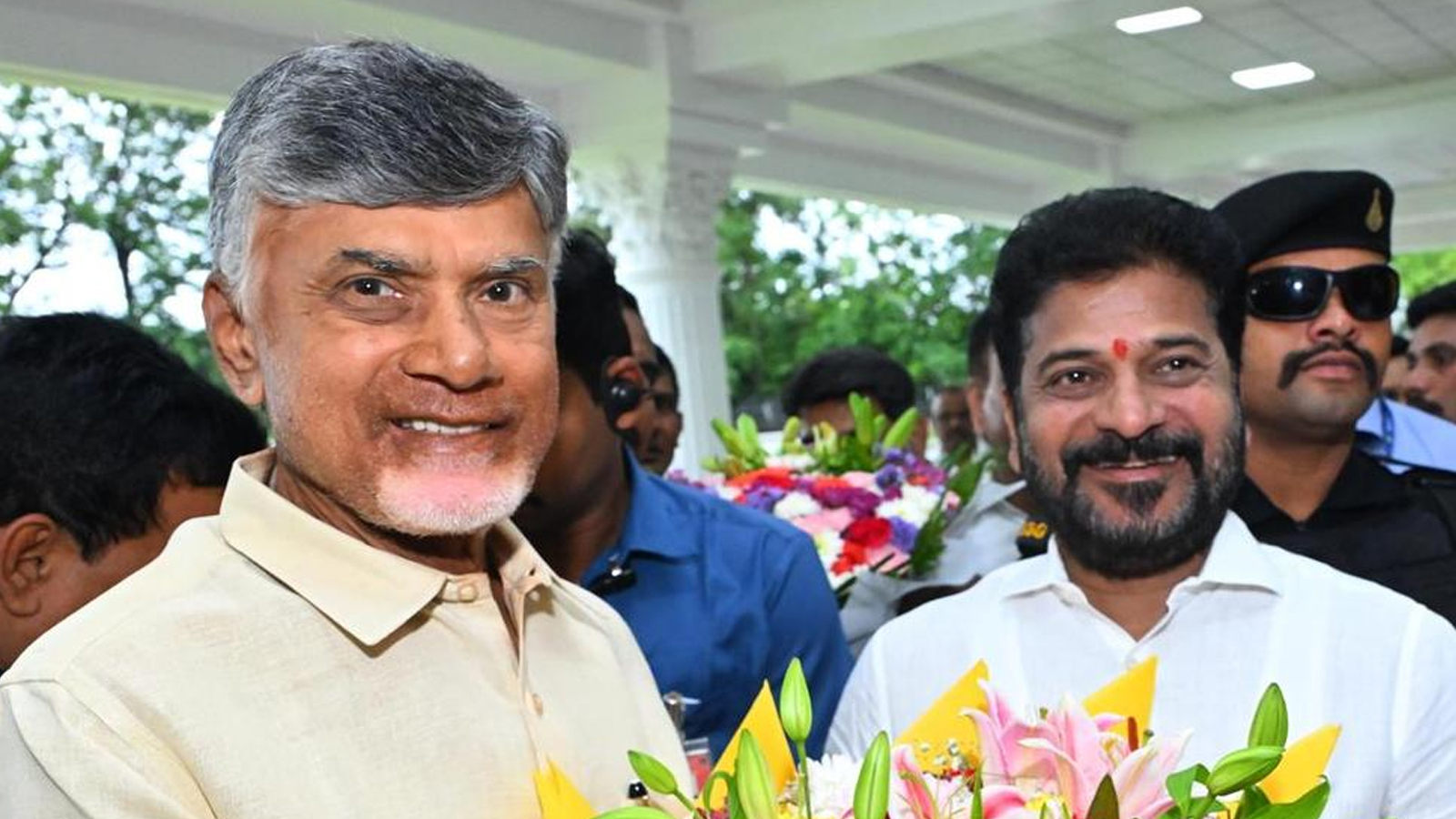 Telangana CM Revanth Reddy Extends Birthday Wishes To Chandrababu Naidu