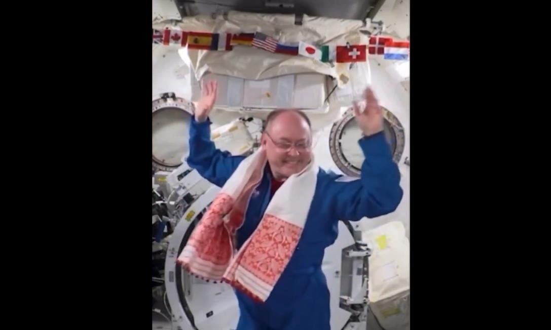 Astronaut’s Bihu Dance Goes Viral, But Is the Video Old?