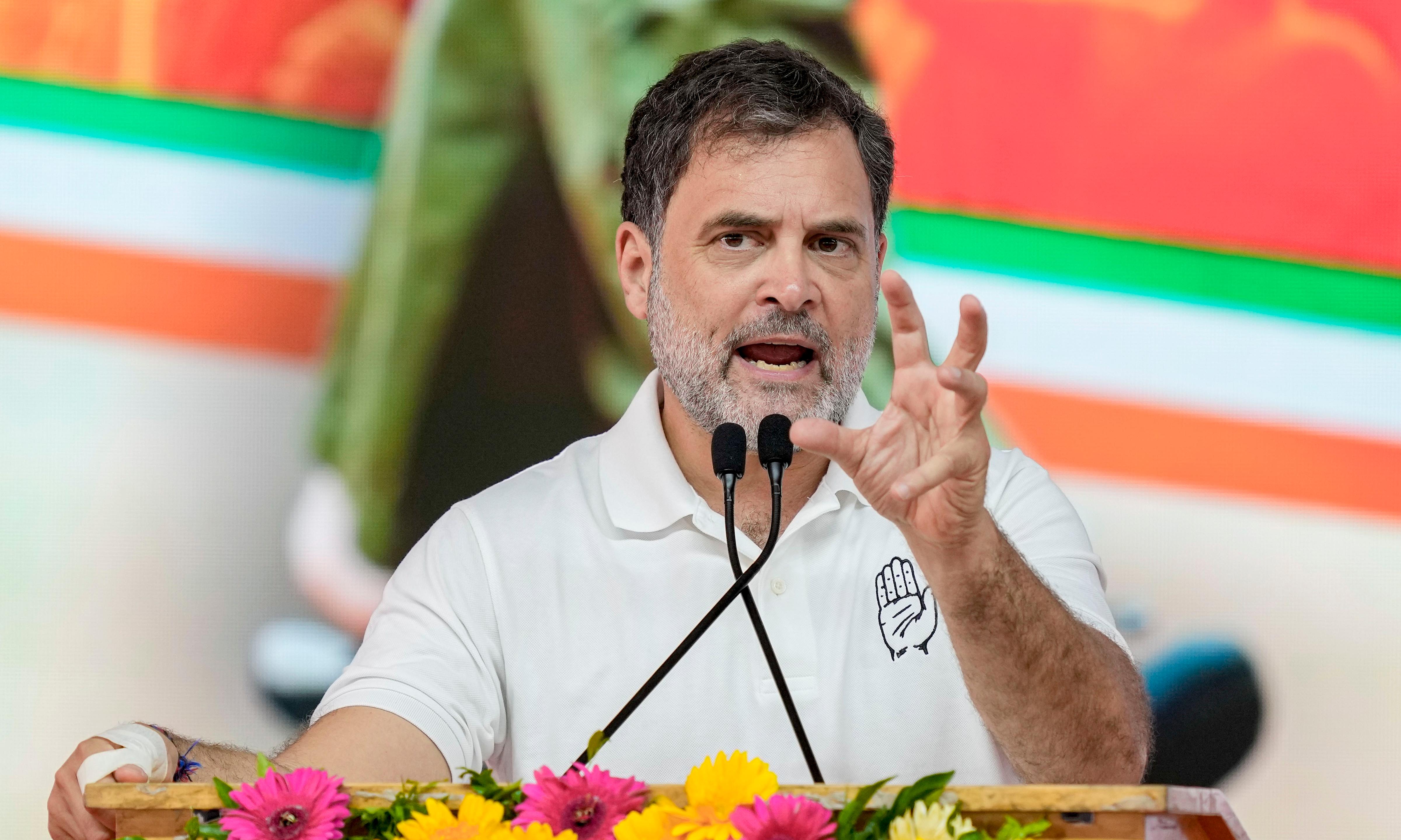Rahul Gandhi: BJP Using AIADMK to Target Identity, History, Language