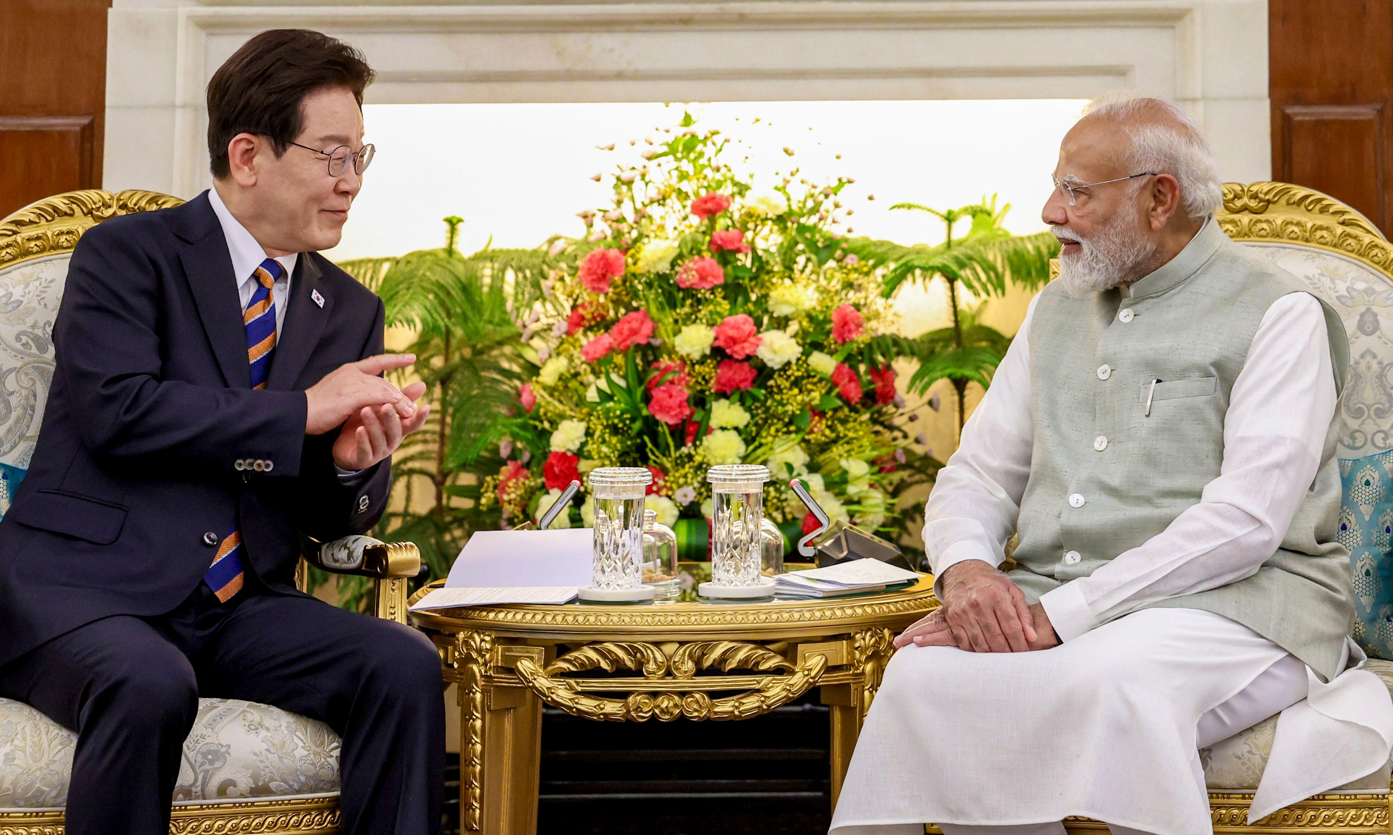 India, South Korea to Begin Talks on Upgrading Economic Pact