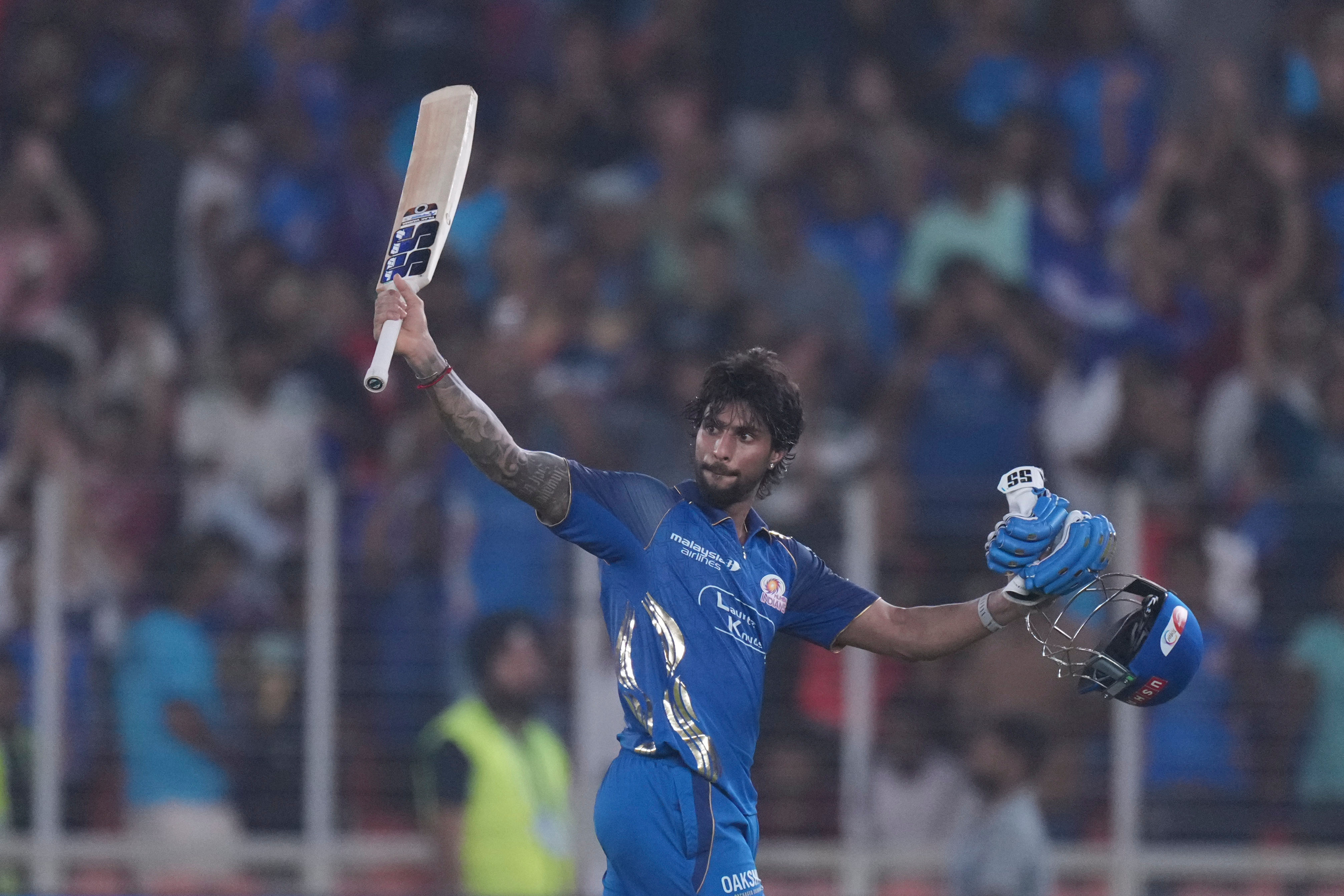 IPL 2026: Tilak Varma’s Ton Helps Mumbai Indians Beat GT By 99 Runs