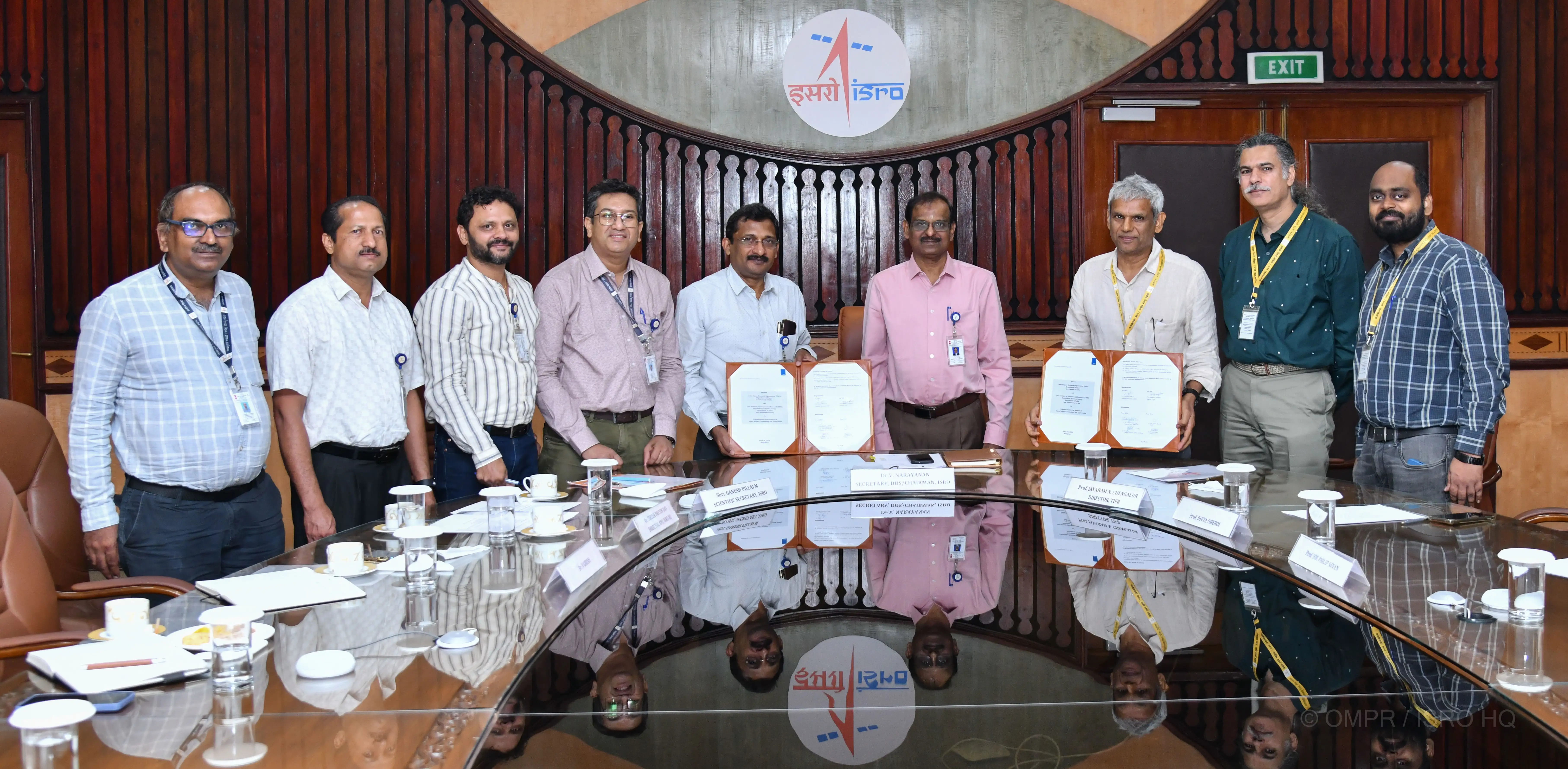 ISRO, TIFR Sign MoU to Collaborate in Space Science Technologies